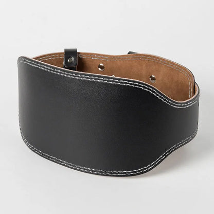 Leather Weightlifting Belt, Sizes M to XL