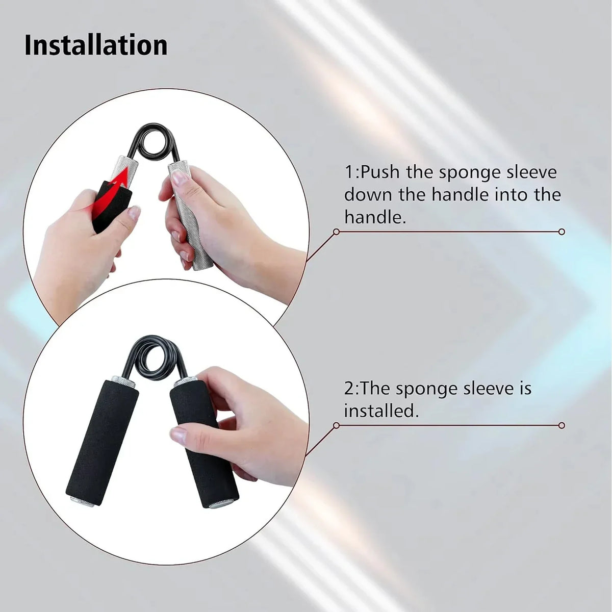 Metal Hand Grip Strengthener, 50 to 300 lb