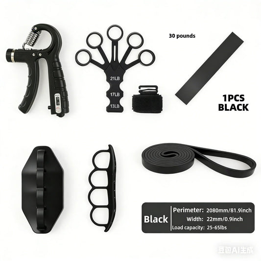 Counting Grip Strengthener with Adjustable Resistance