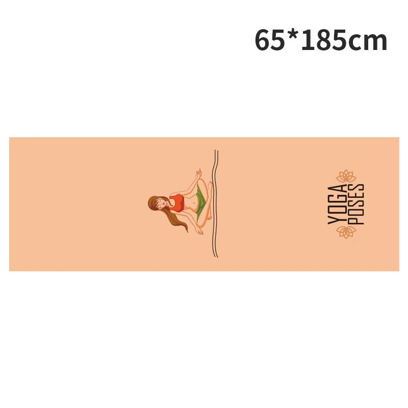 منشفة يوجا من المايكروفايبر، 63 × 185 سم