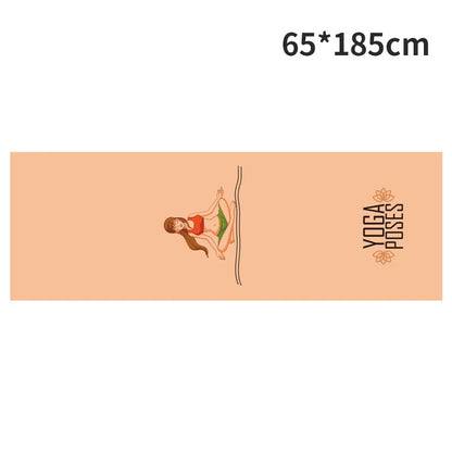 منشفة يوجا من المايكروفايبر، 63 × 185 سم