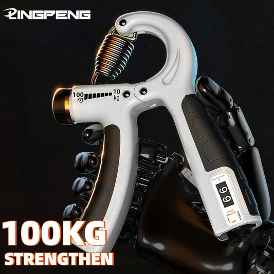Adjustable Grip Strength Trainer, Single or 5 Pack