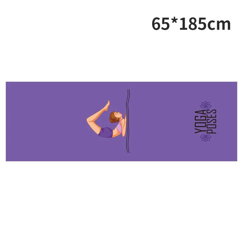 منشفة يوجا من المايكروفايبر، 63 × 185 سم