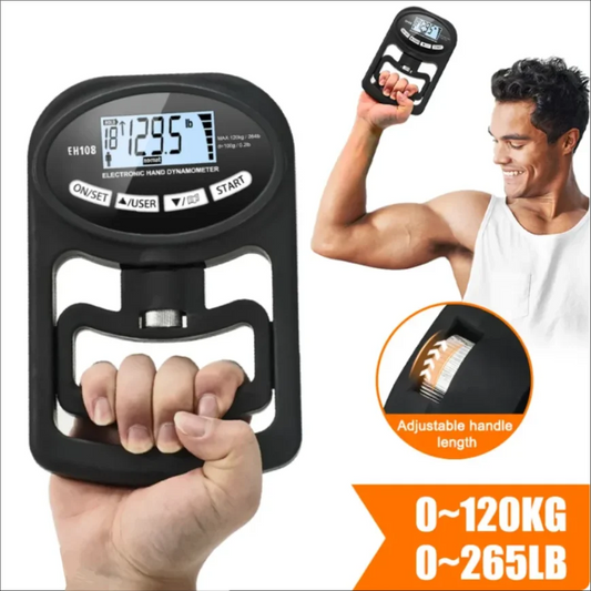 Digital Hand Dynamometer, 265 lb / 120 kg