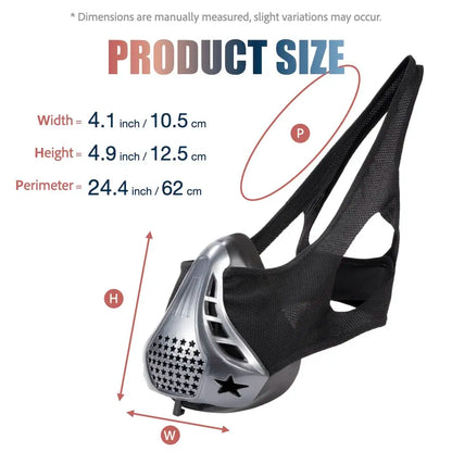 Adjustable Breathing Resistance Training Mask