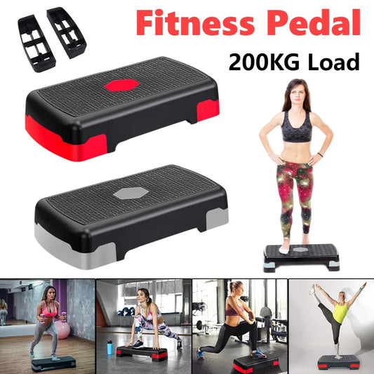Adjustable Aerobic Step Platform, Three Configurations