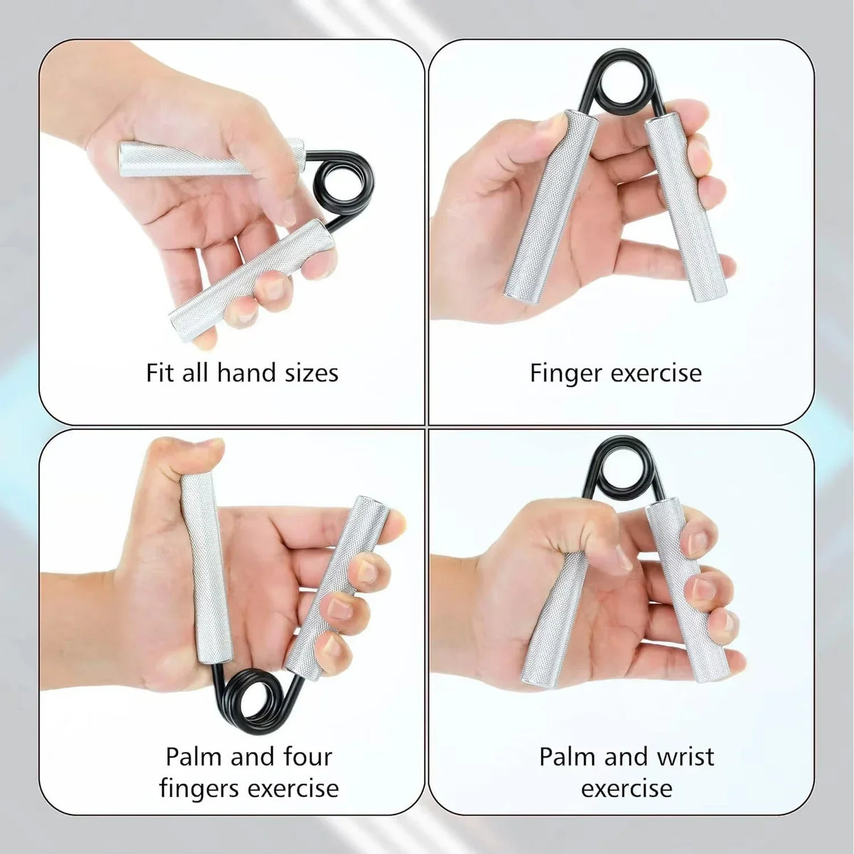 Metal Hand Grip Strengthener, 50 to 300 lb